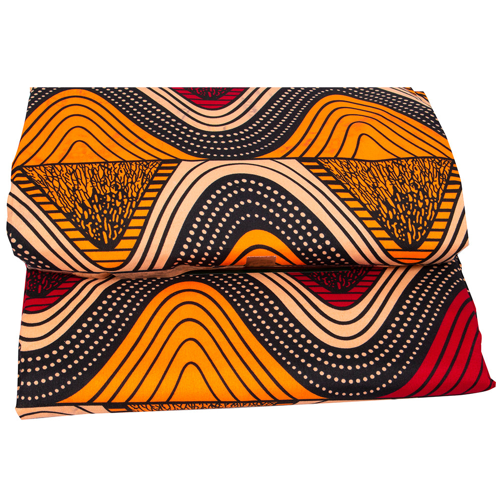6 Yards/lot African Polyester Fabric Polyester FP6467