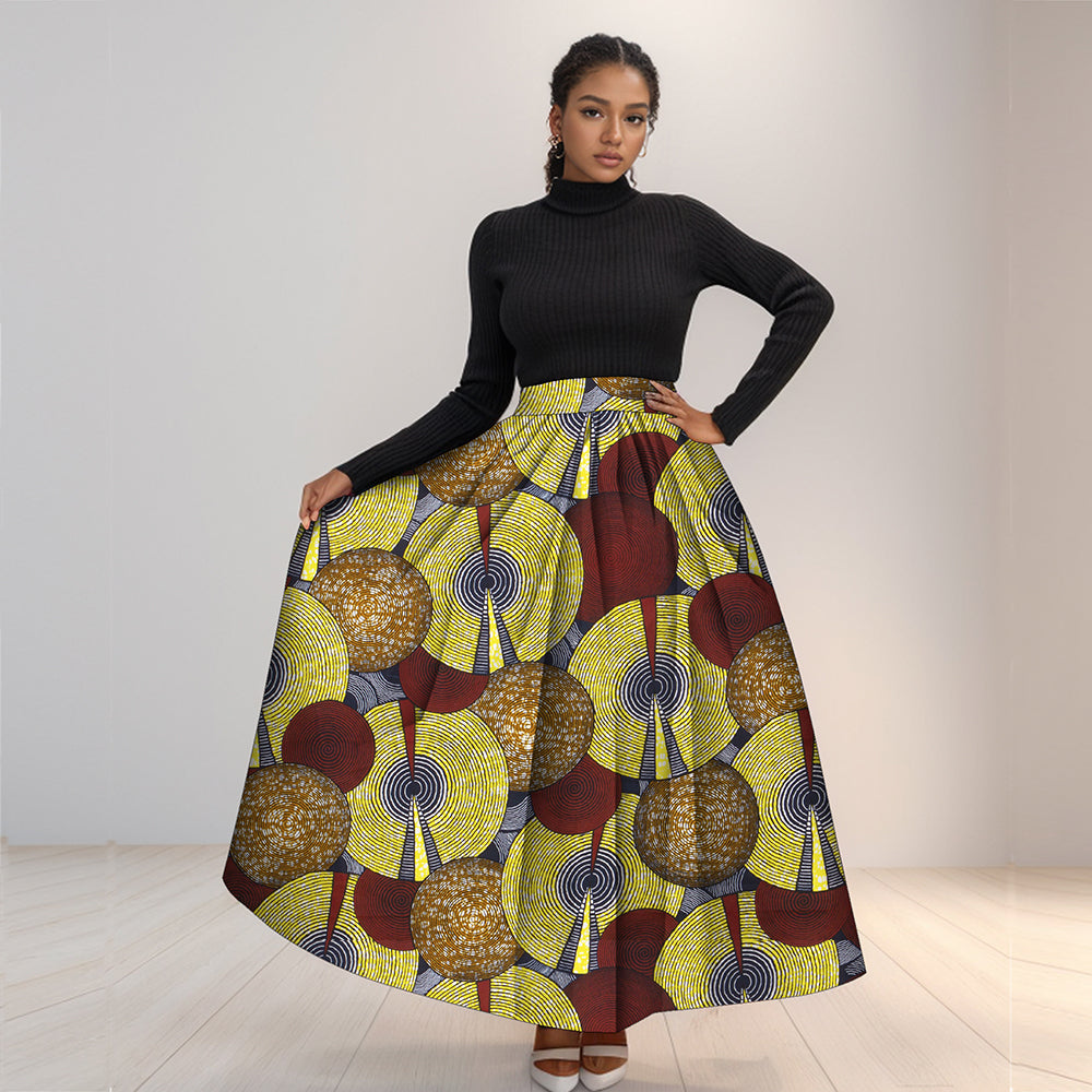 Plus Size Party Dress African Dresses for Women Long Maxi Clothes WY1744