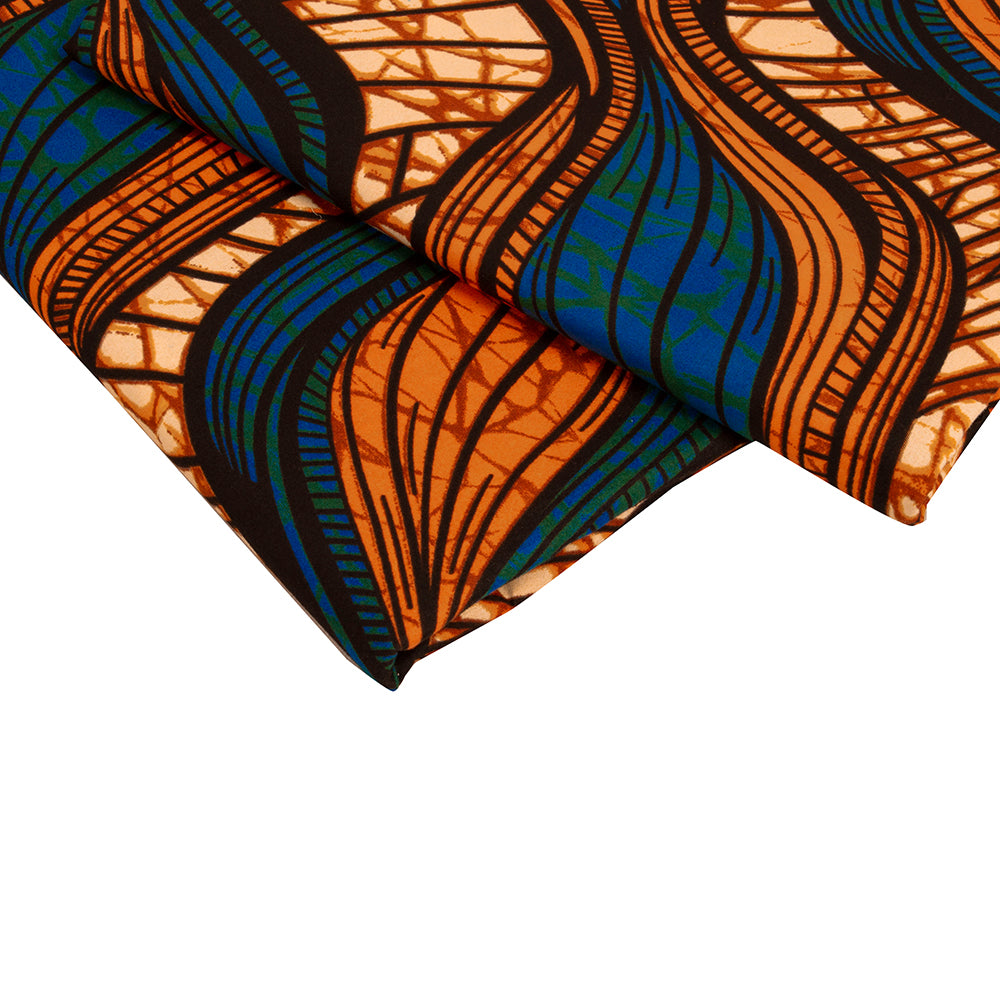 6 Yards/lot African Polyester Fabric Polyester FP6233