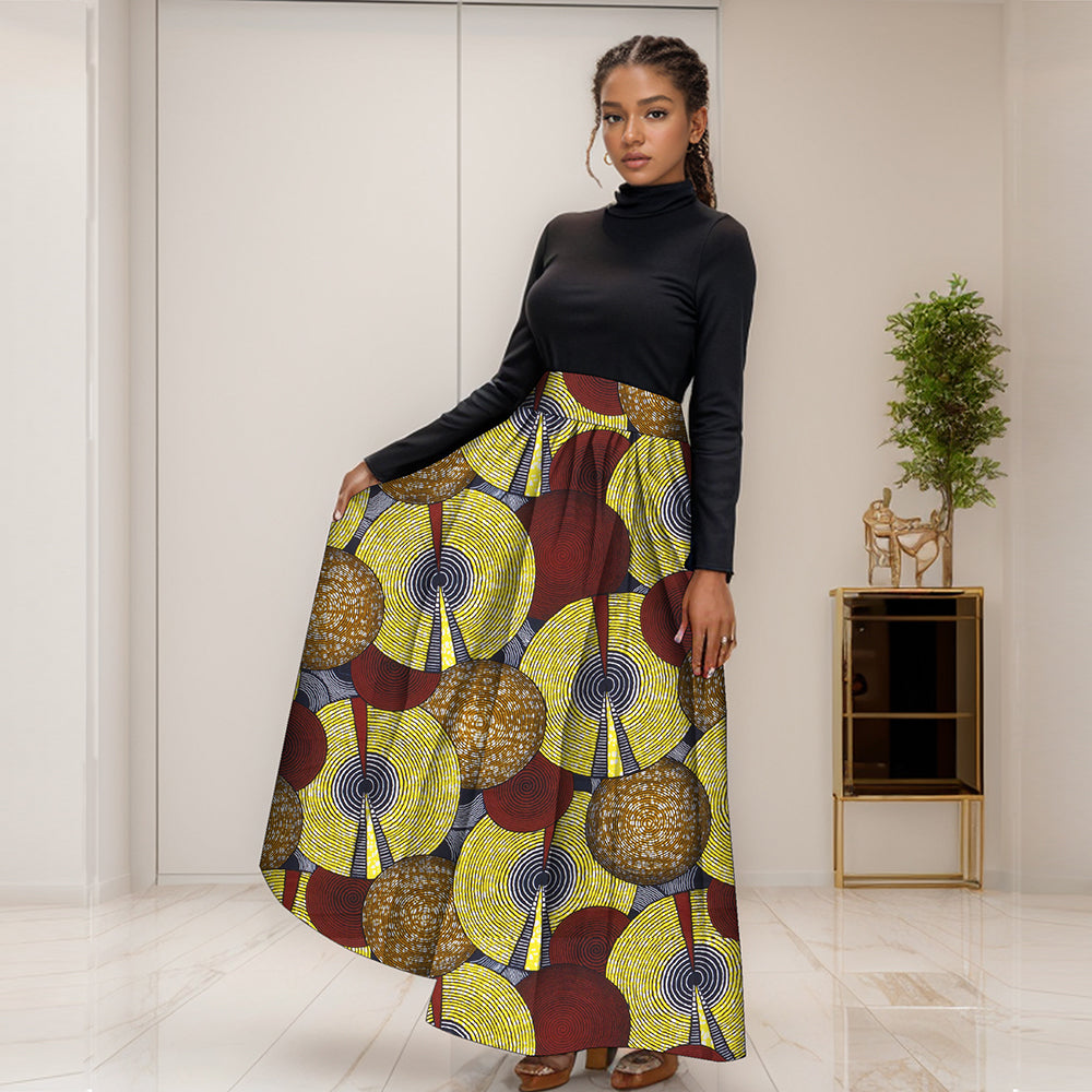 Plus Size Party Dress African Dresses for Women Long Maxi Clothes WY1744