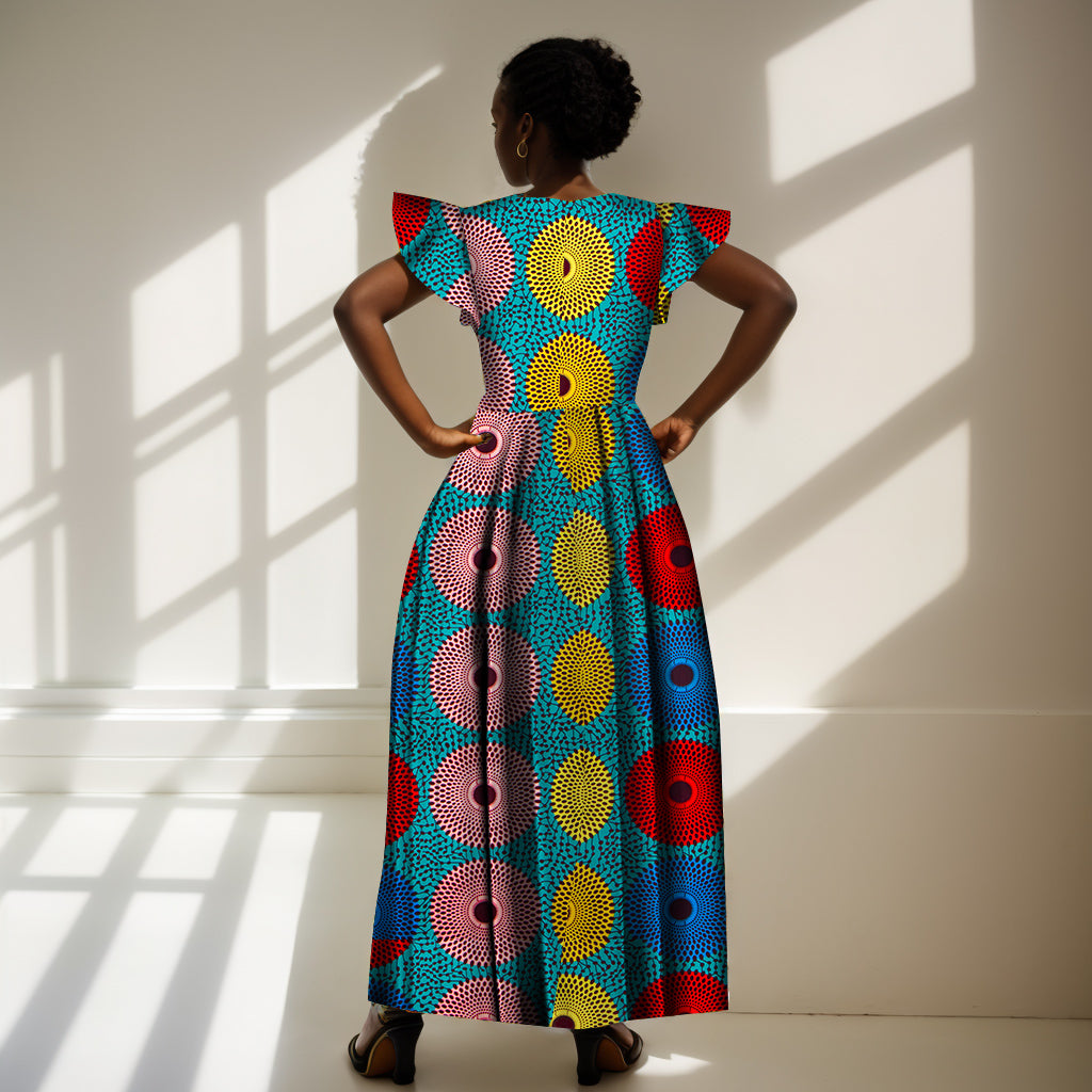 African Dresses for Women Slim Sexy Skirt African Print for Daily Party WY2410