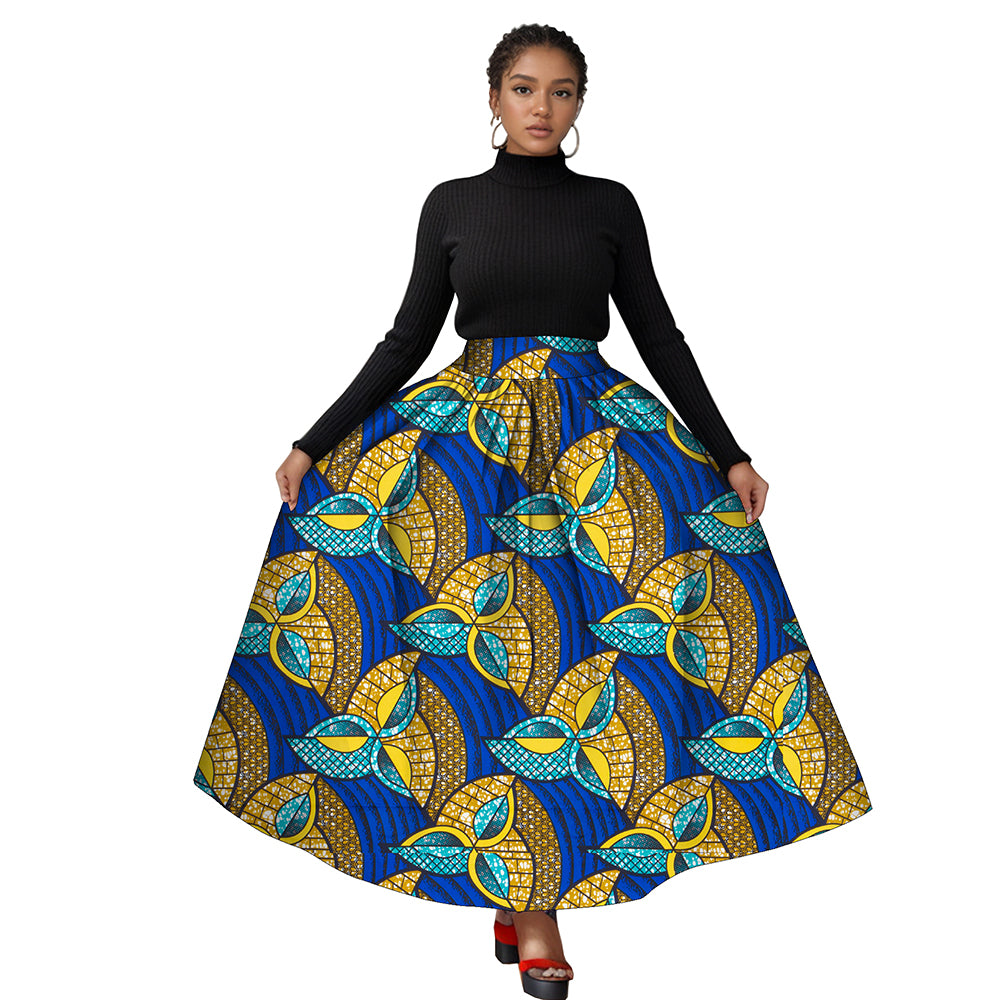 Plus Size Party Dress African Dresses for Women Long Maxi Clothes WY1744