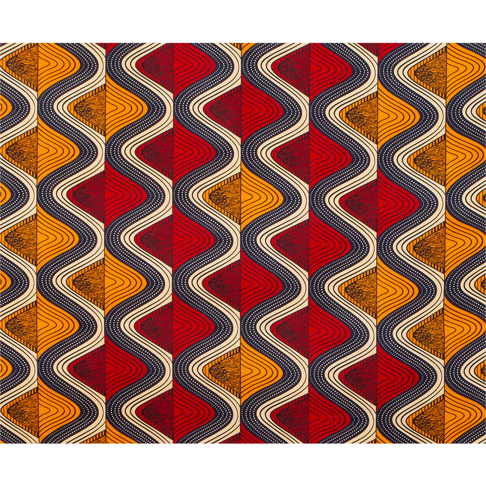 6 Yards/lot African Polyester Fabric Polyester FP6467