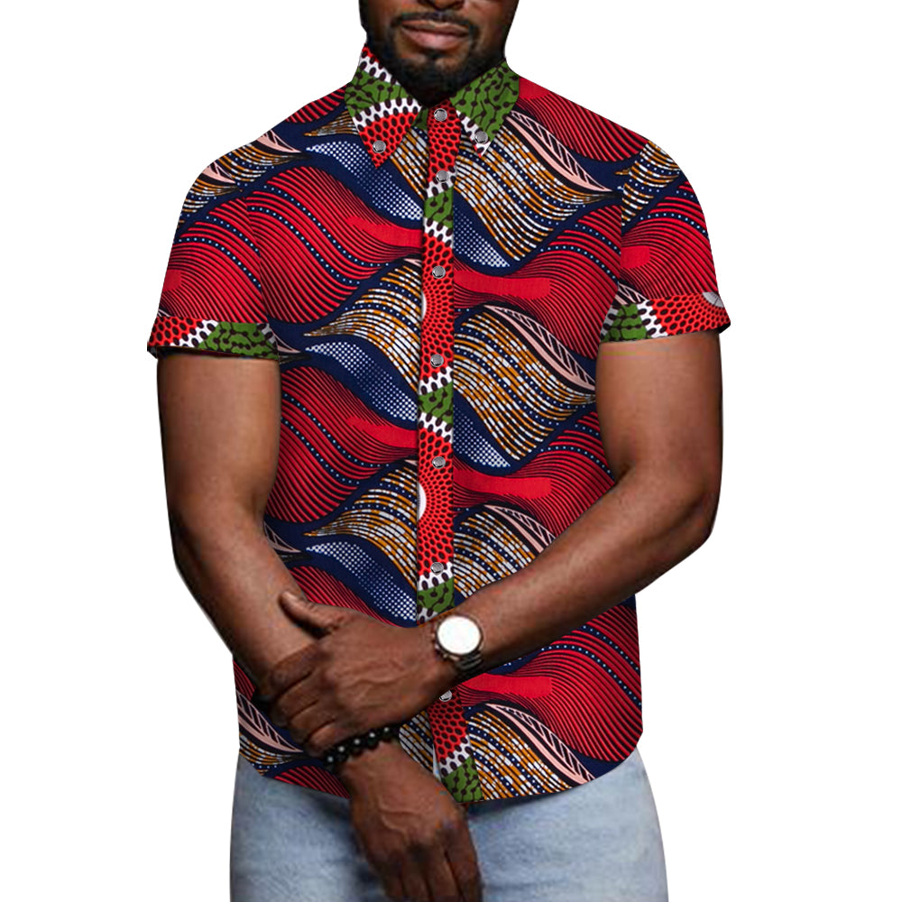 African Men Shirt WYN504