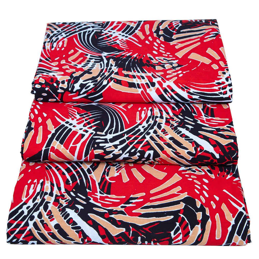 6 Yards Cotton African Fabric 24FS1556