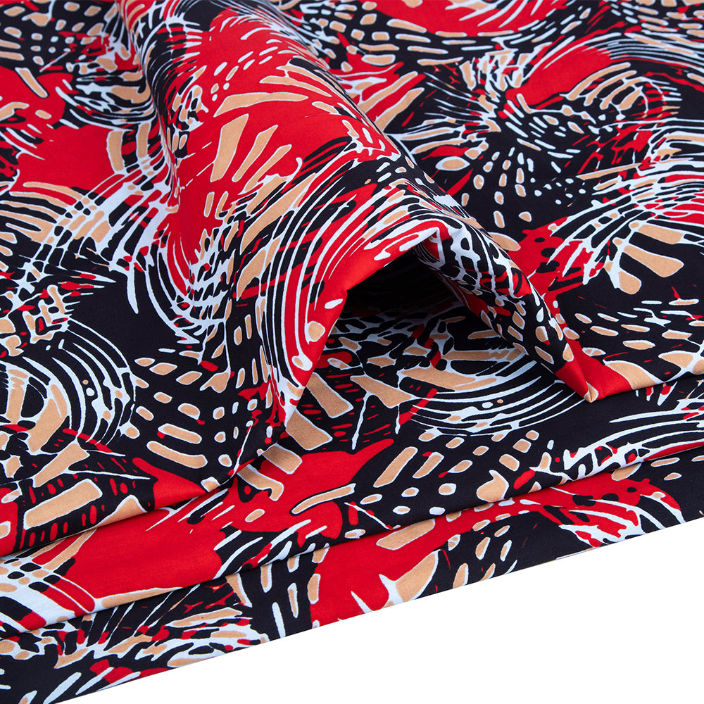 6 Yards Cotton African Fabric 24FS1556