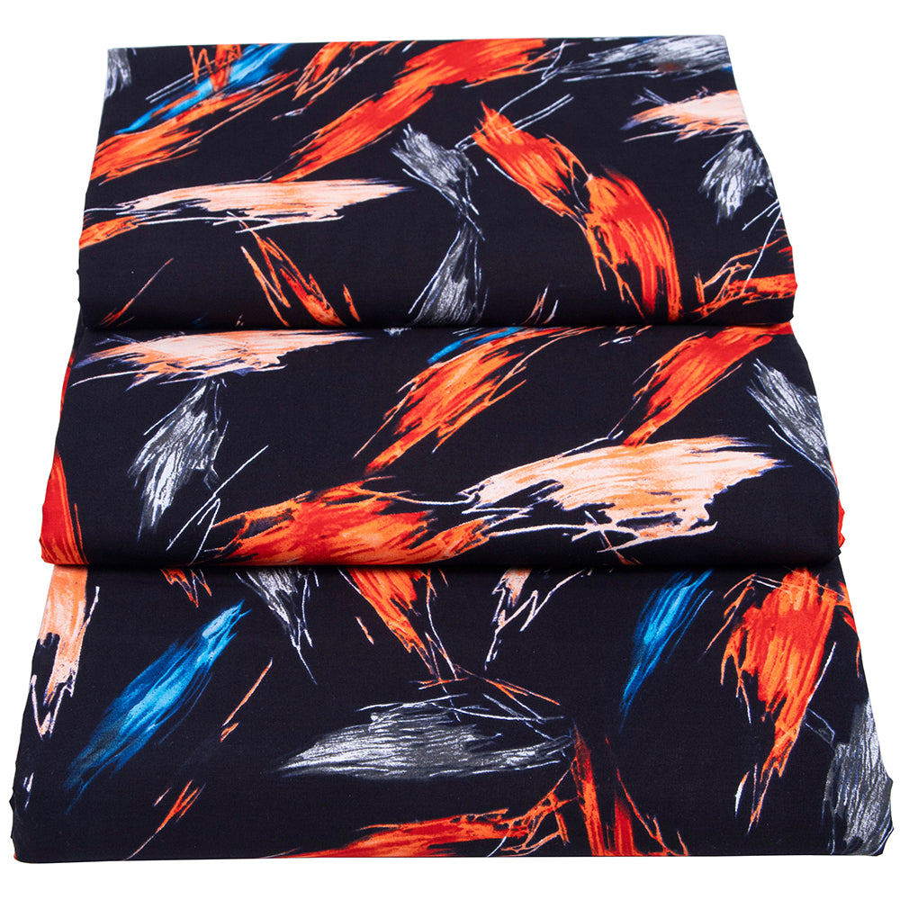6 Yards Cotton African Fabric 24FS1555