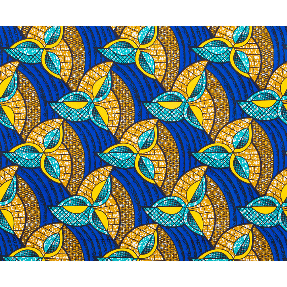6 Yards/lot African Polyester Fabric FP6466