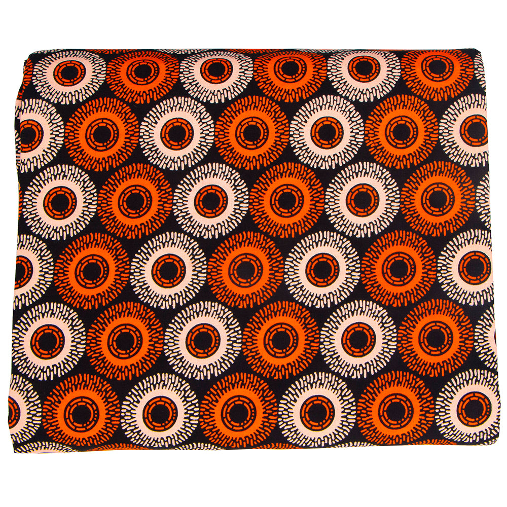 6 Yards Cotton African Fabric 24FS1554