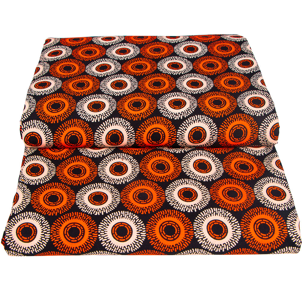6 Yards Cotton African Fabric 24FS1554