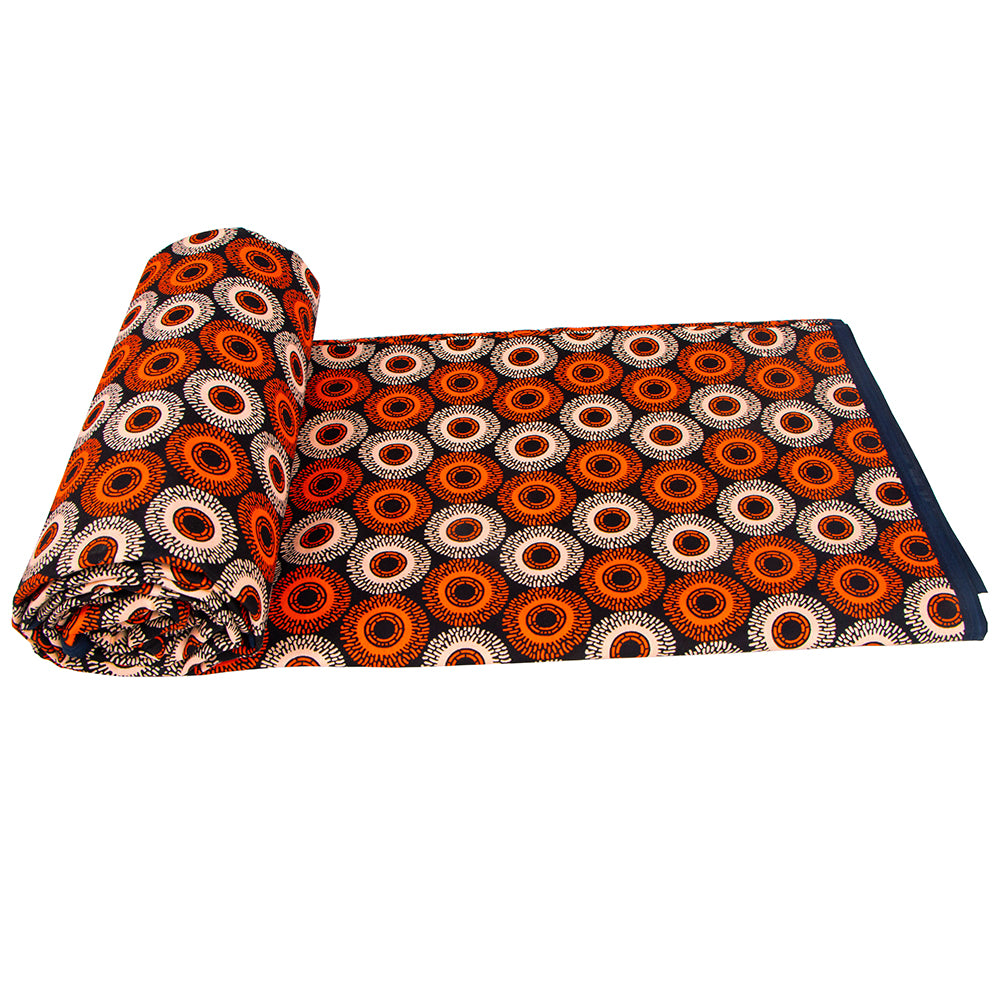 6 Yards Cotton African Fabric 24FS1554