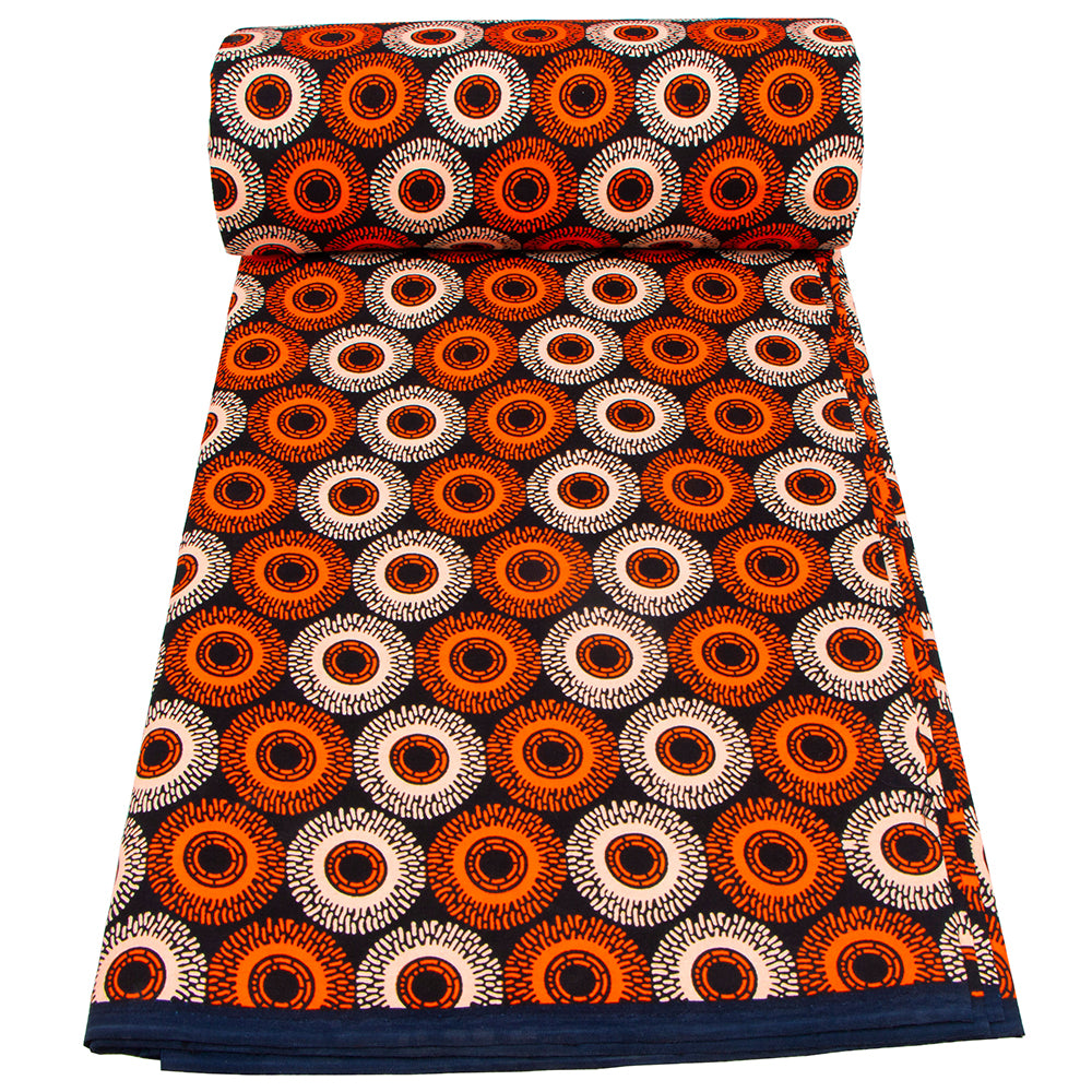 6 Yards Cotton African Fabric 24FS1554
