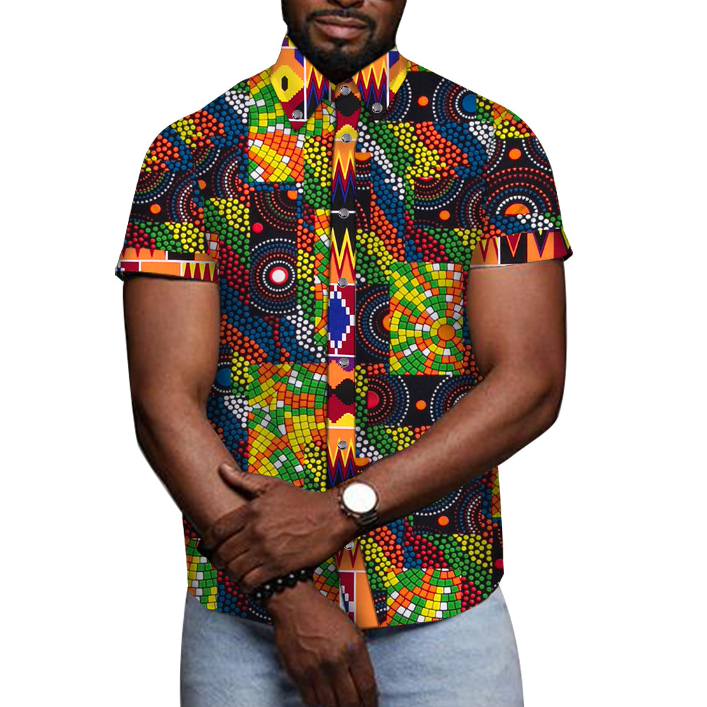 African Men Shirt WYN504