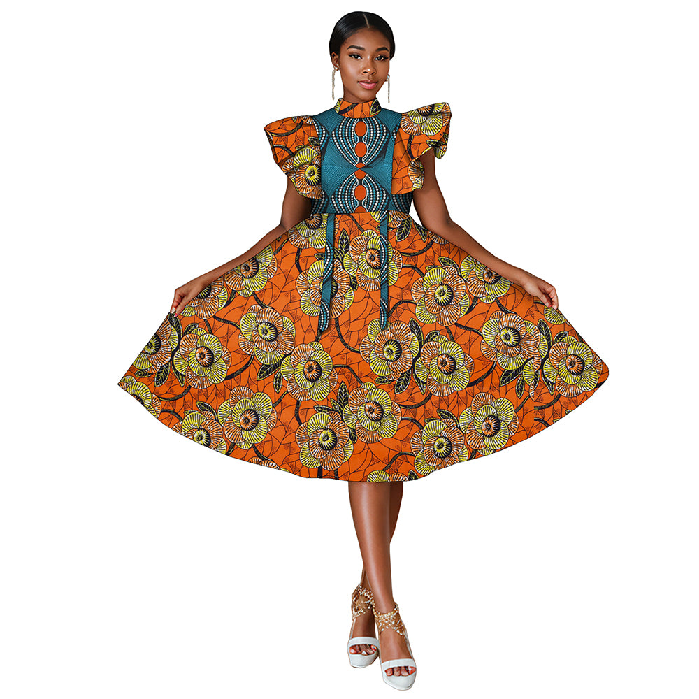 African Women Dresses Ankara Dress WY666