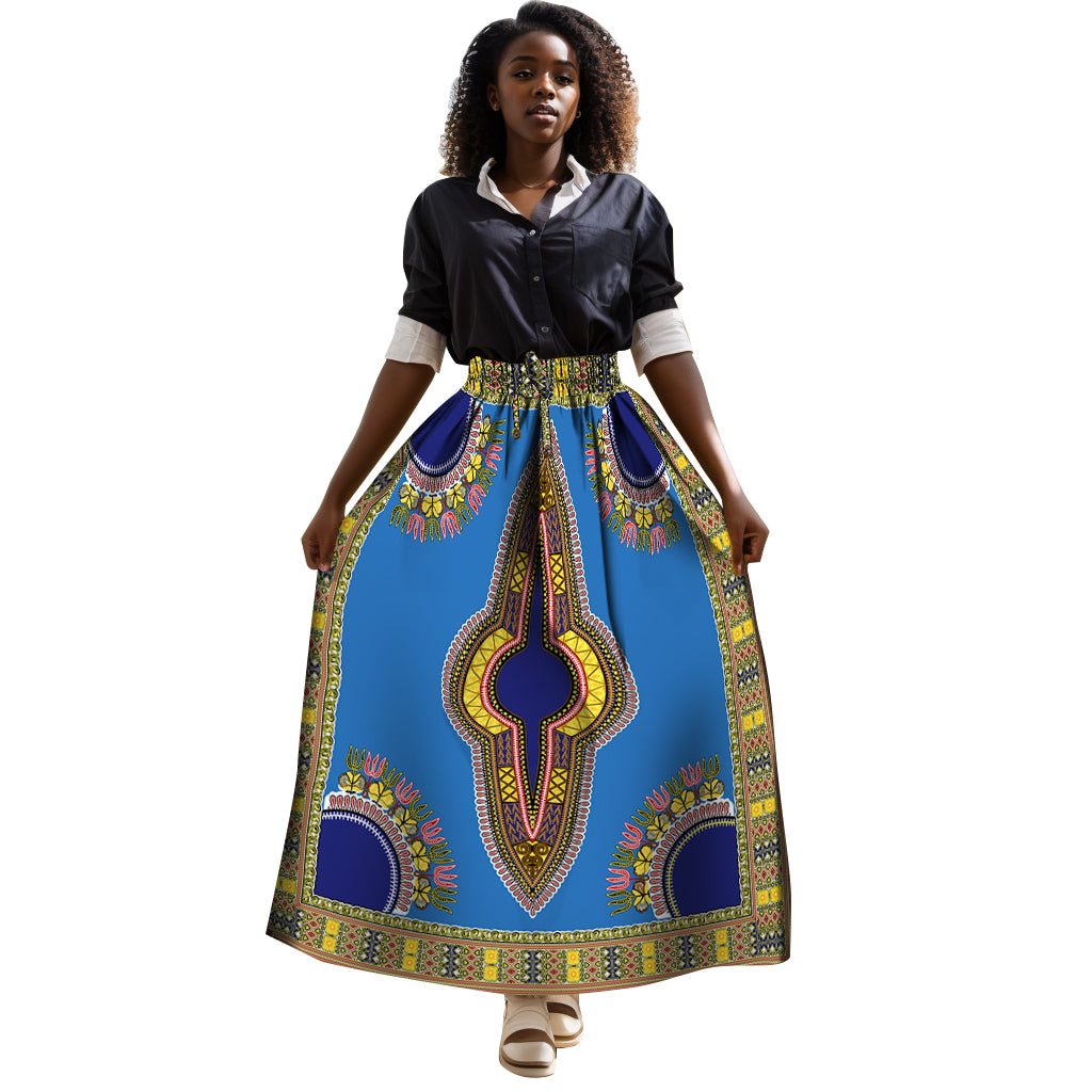 African Women Skirt Traditional Dashiki Ankara Print Skirt YF136