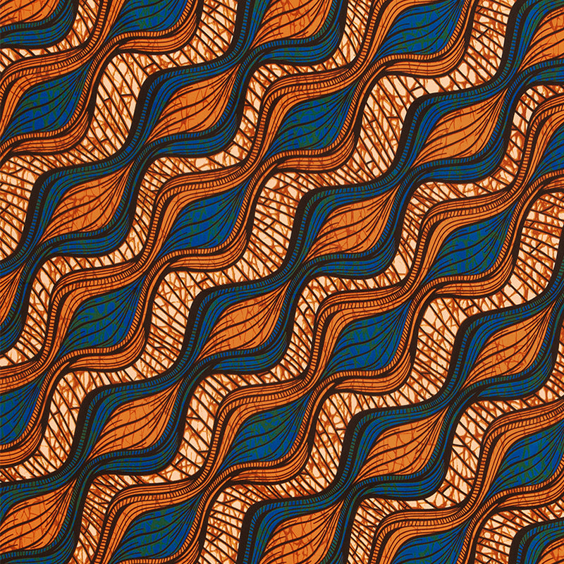 6 Yards/lot African Polyester Fabric Polyester FP6233