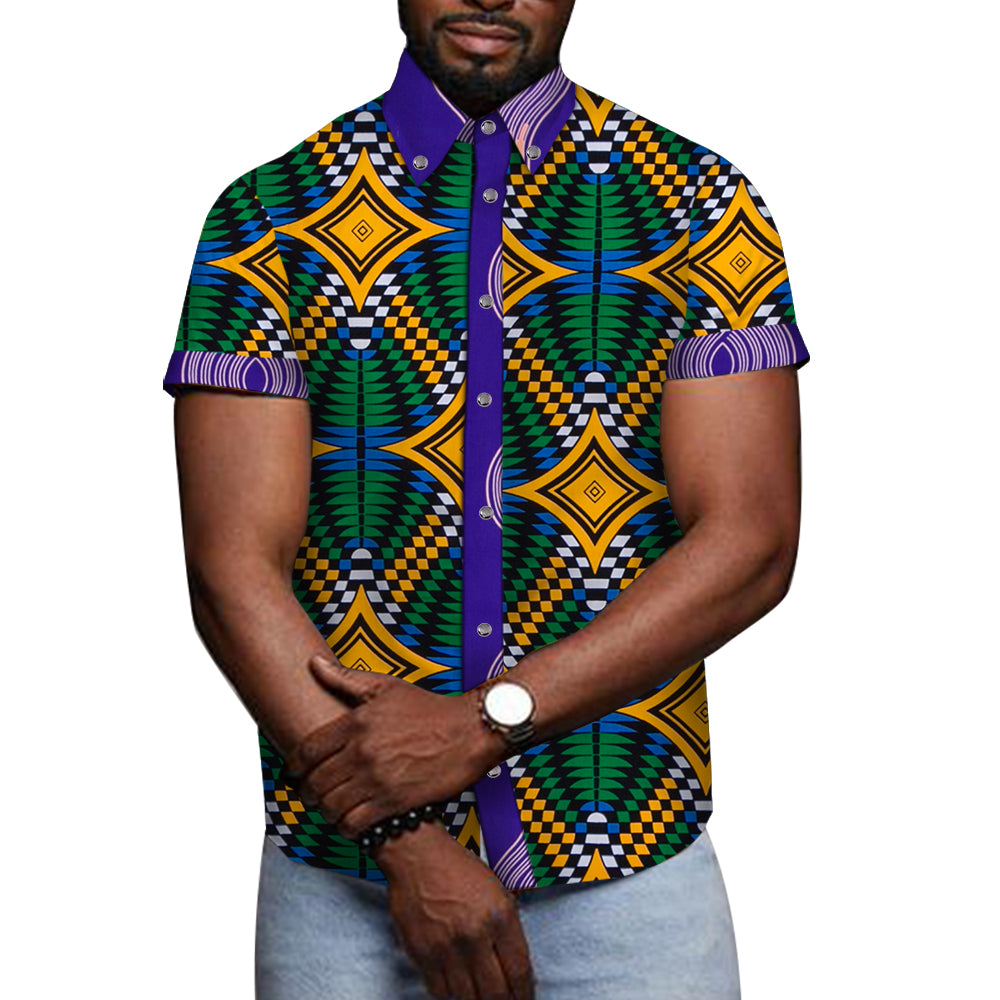 African Men Shirt WYN504