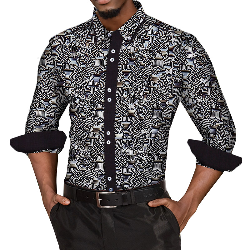 African Men's Shirt WYN185
