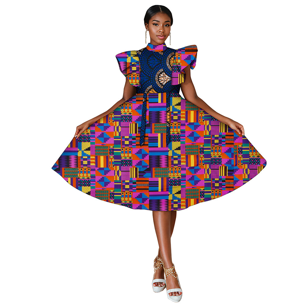 African Women Dresses Ankara Dress WY666