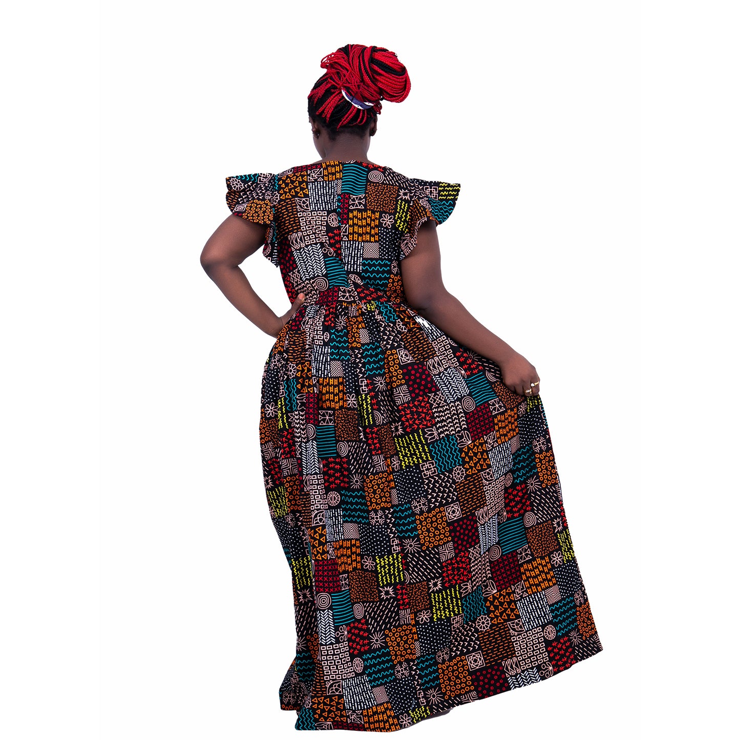 African Dresses for Women Slim Sexy Skirt African Print for Daily Party WY2410