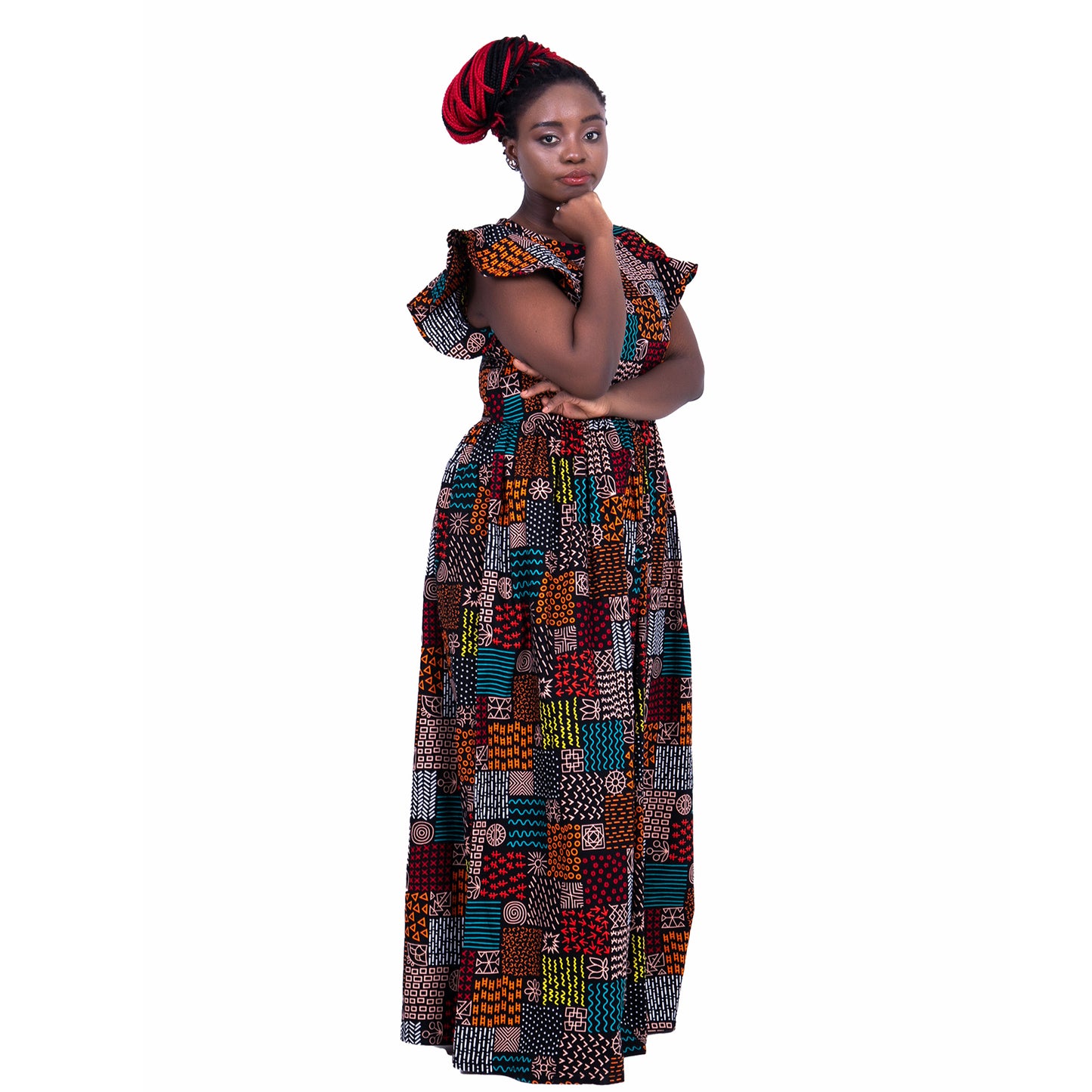 African Dresses for Women Slim Sexy Skirt African Print for Daily Party WY2410