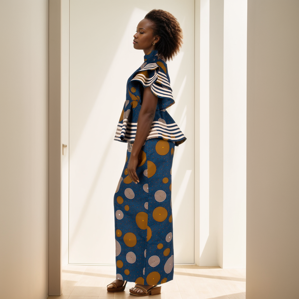 African dress for women African print tops and maxi dresses WY4864