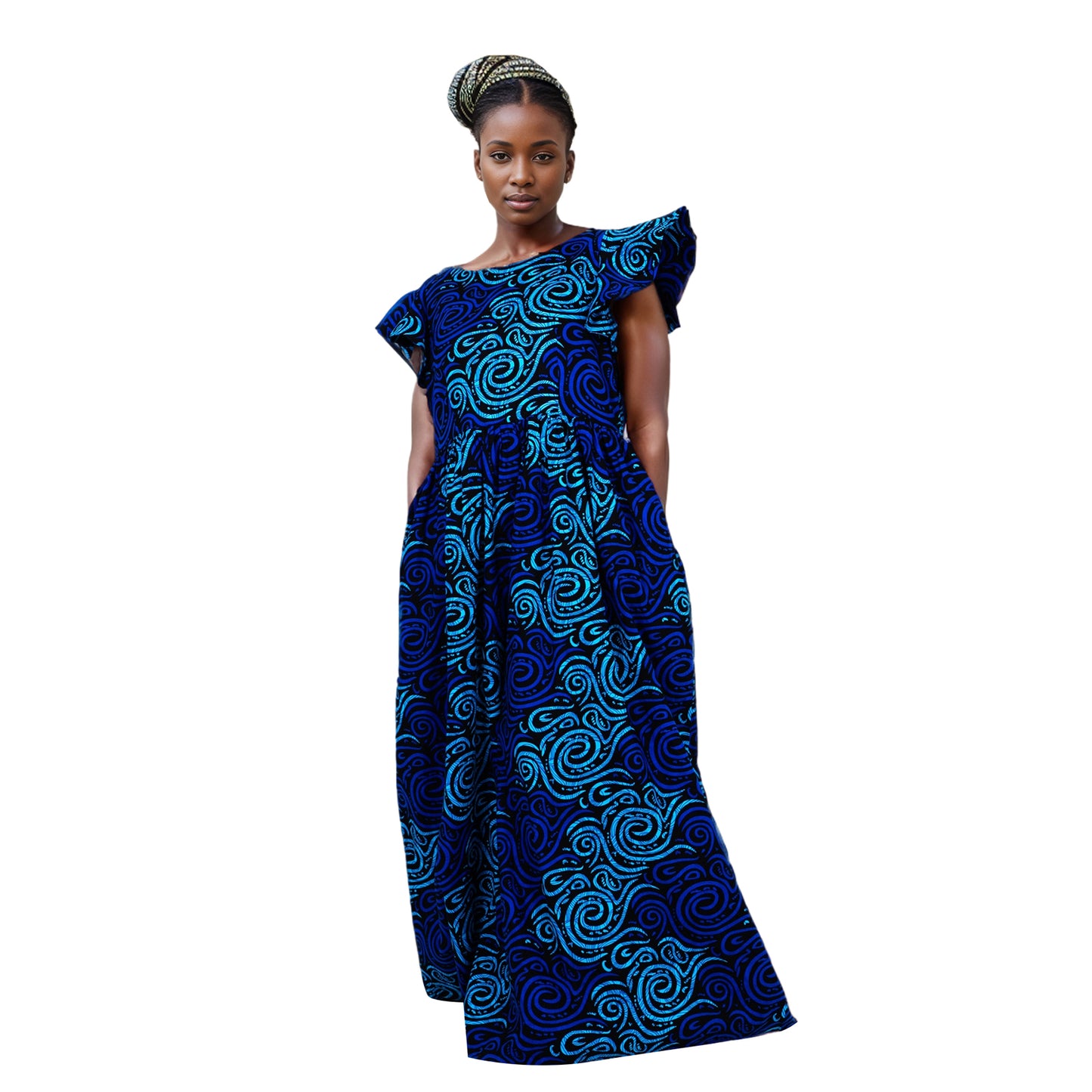 African Dresses for Women Slim Sexy Skirt African Print for Daily Party WY2410