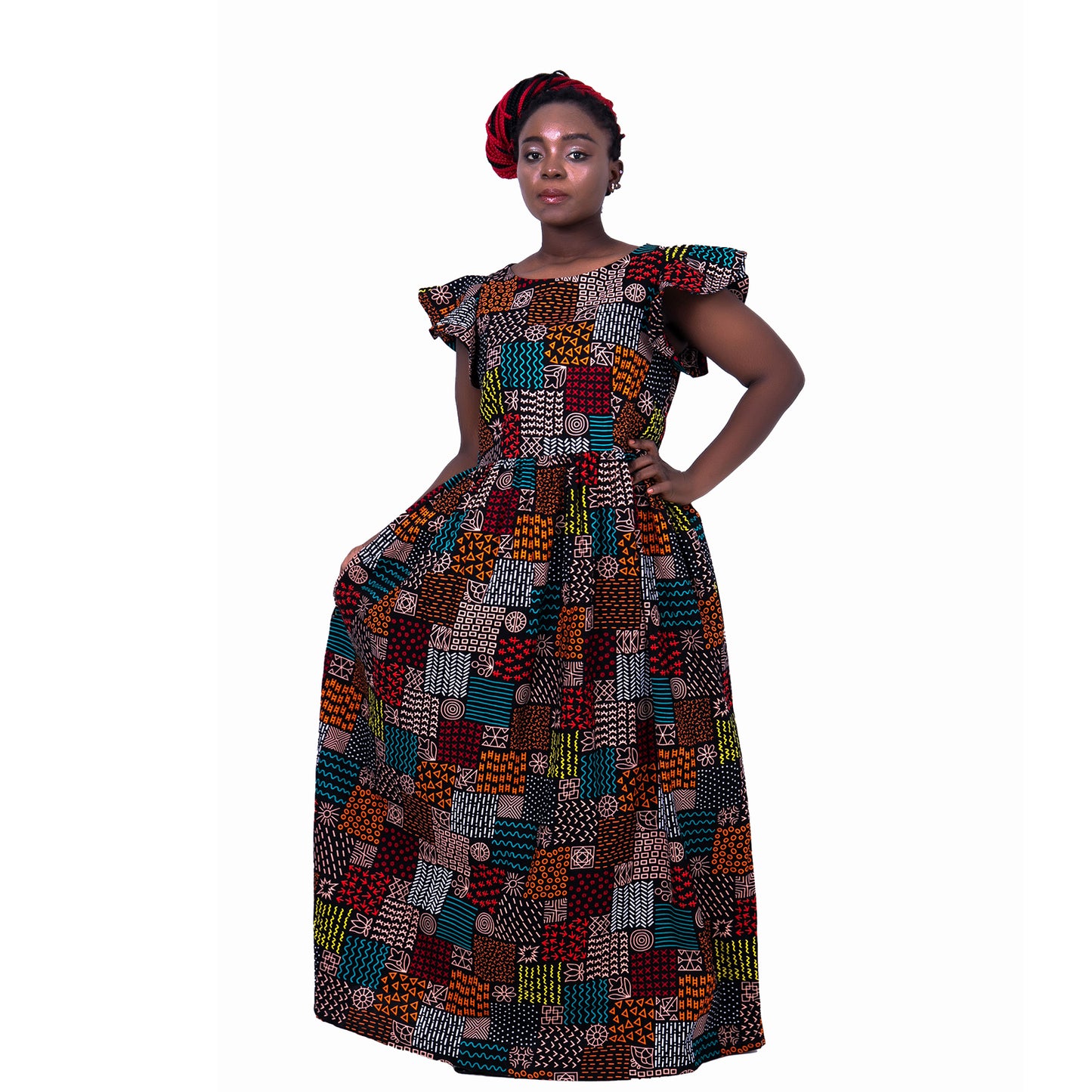 African Dresses for Women Slim Sexy Skirt African Print for Daily Party WY2410