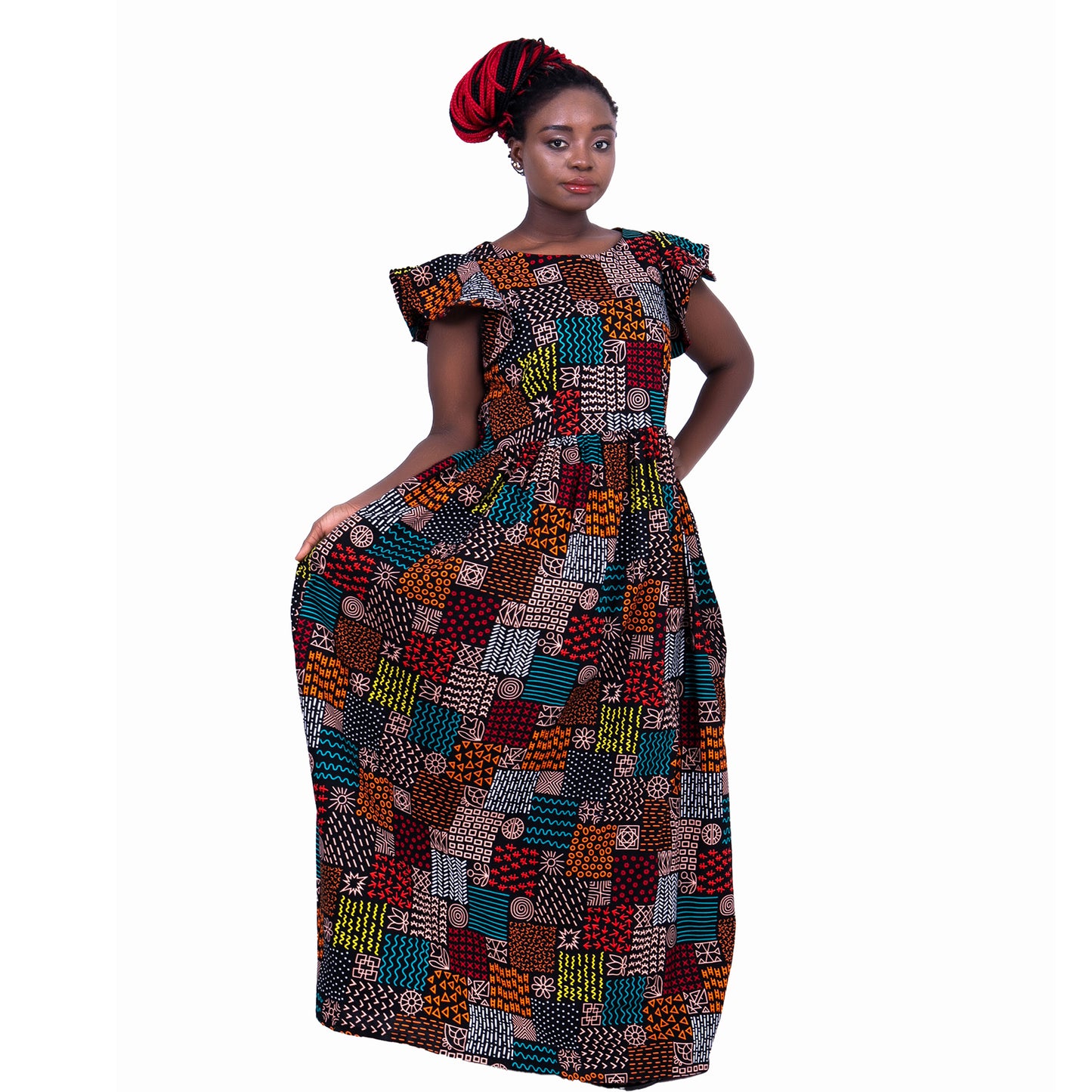 African Dresses for Women Slim Sexy Skirt African Print for Daily Party WY2410