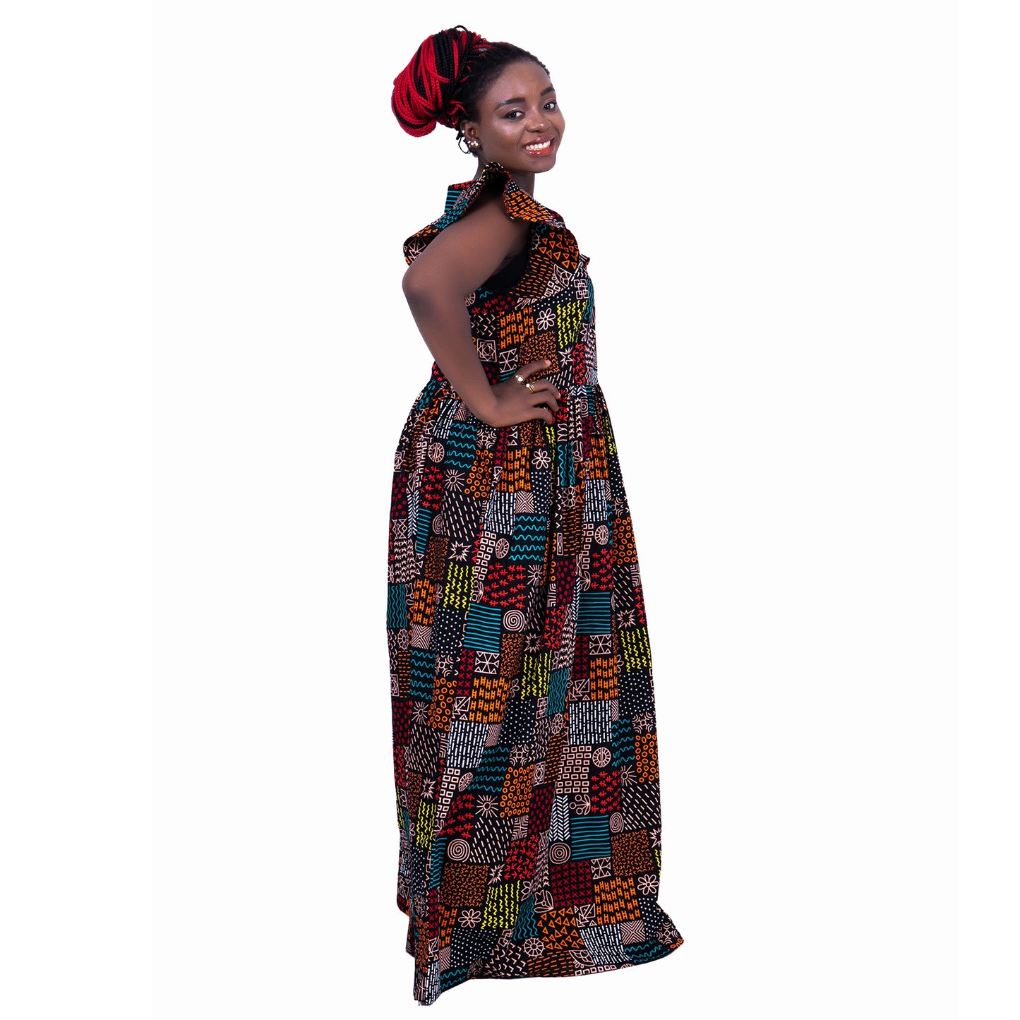 African Dresses for Women Slim Sexy Skirt African Print for Daily Party WY2410