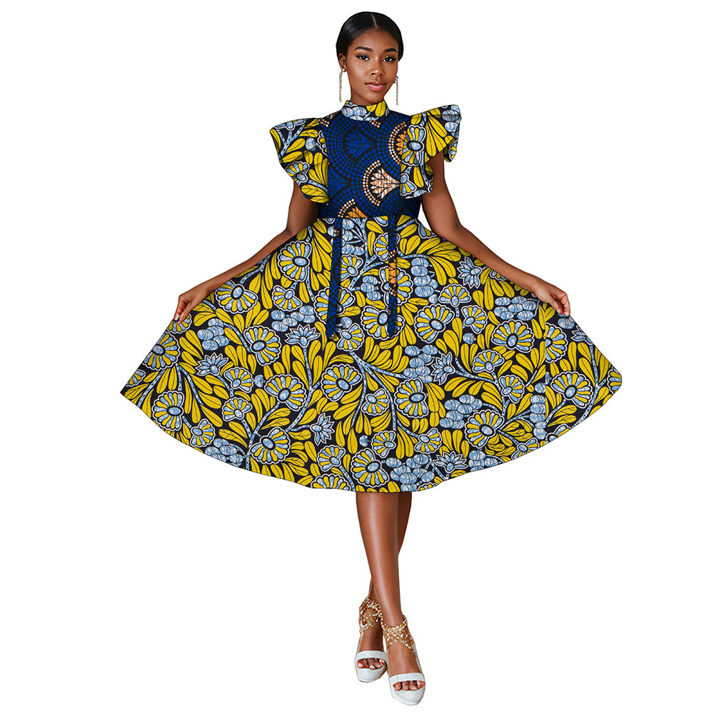 African  Women  Dresses  Ankara Dress  WY666