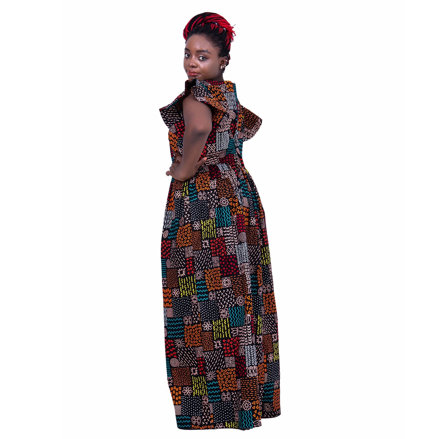 African Dresses for Women Slim Sexy Skirt African Print for Daily Party WY2410