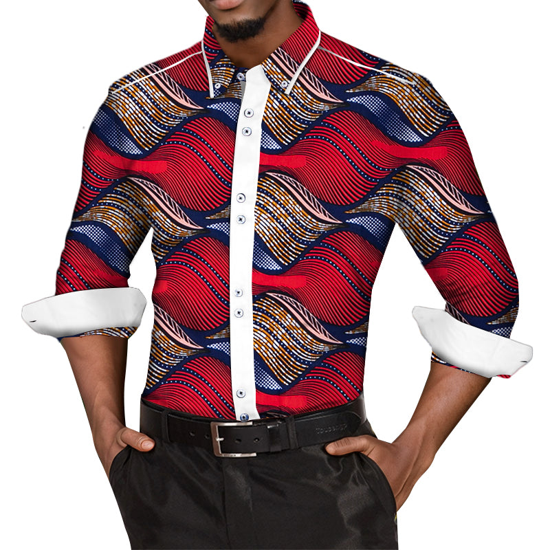 African Men's Shirt  WYN185